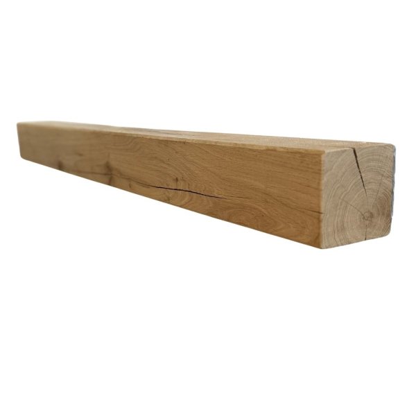 Schweberegal Eichenregal Massiv Wandregal 100cm